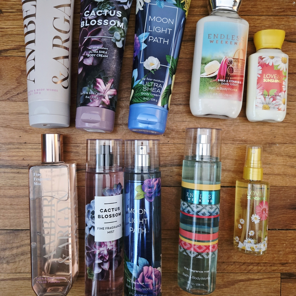 5 Sets Of Body Cream / Fragrance